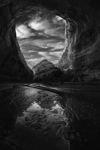 Utah: Coytote Gulch Black And White by Dustin LeFevre