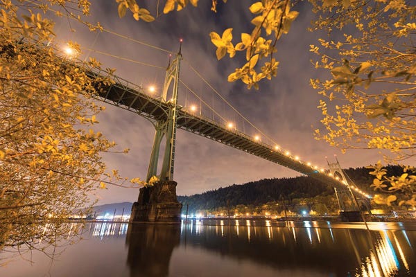 Oregon: St. Johns Bridge by Dustin LeFevre