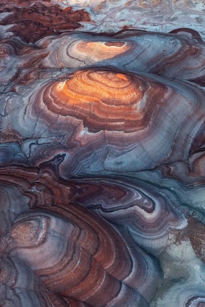 Utah: Banded Bentonite by Dustin LeFevre