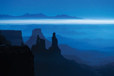 Blue Moon Mesa by Dustin LeFevre art print