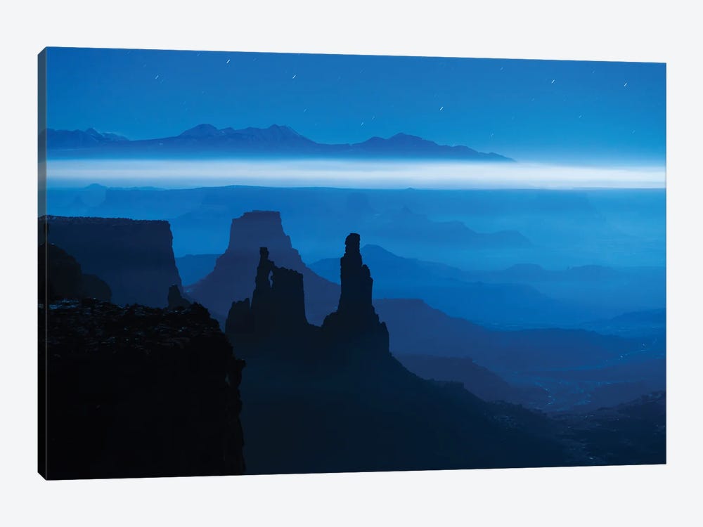 Blue Moon Mesa by Dustin LeFevre 1-piece Canvas Artwork