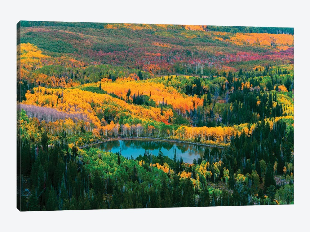 Fall Of The Wasatch by Dustin LeFevre 1-piece Canvas Print