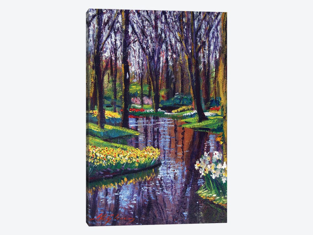 Keukenhof Park In Spring by David Lloyd Glover 1-piece Art Print