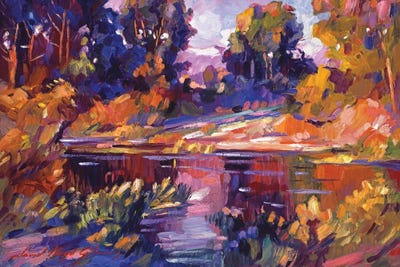 Lake Of Silence by David Lloyd Glover framed wall art