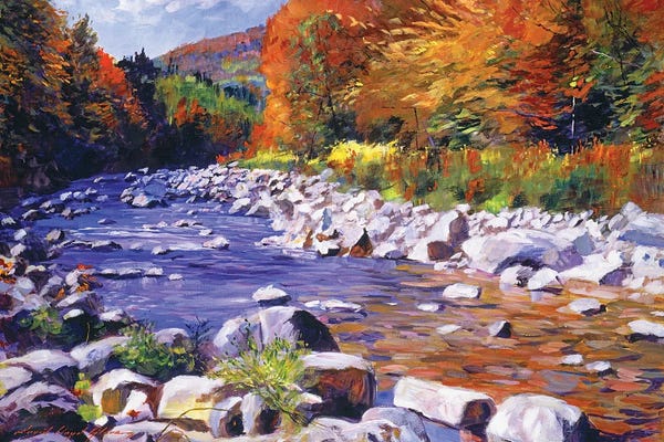 David Lloyd Glover: October River Run by David Lloyd Glover