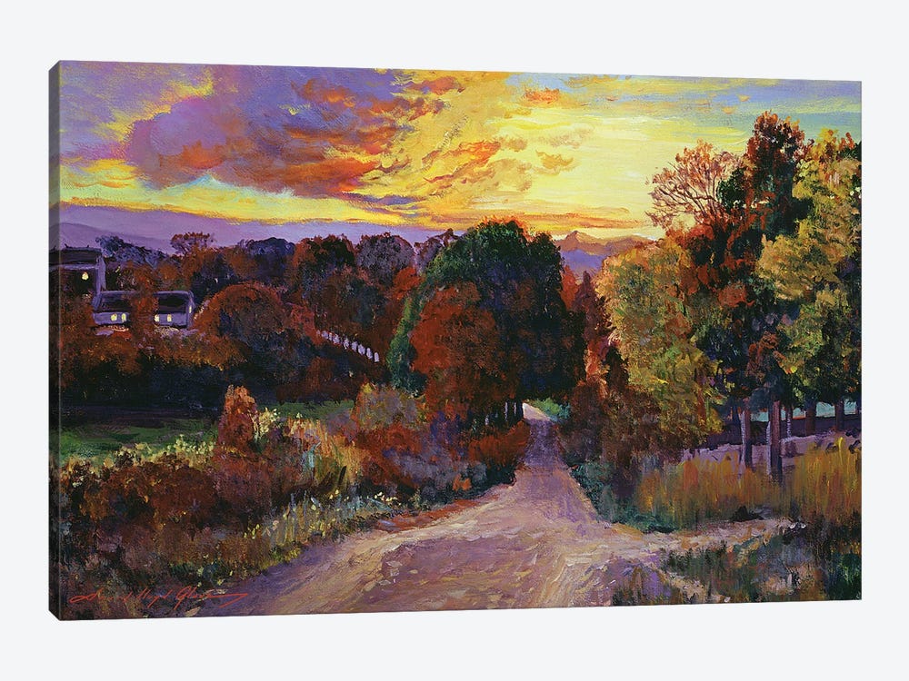 On The Road Home by David Lloyd Glover 1-piece Art Print