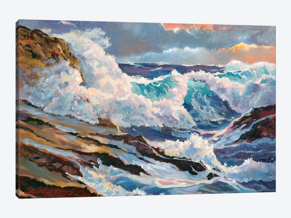 Pacific Storm by David Lloyd Glover 1-piece Art Print
