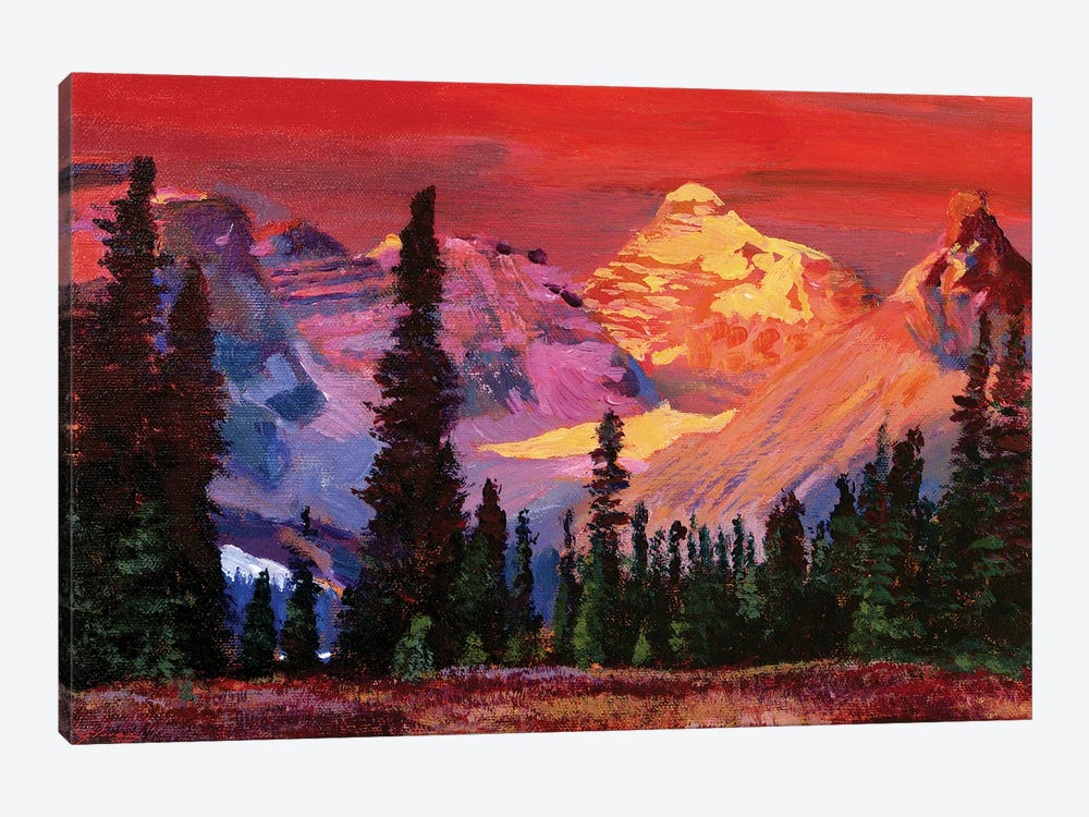 Rocky Mountain Colors by David Lloyd Glover 1-piece Canvas Artwork