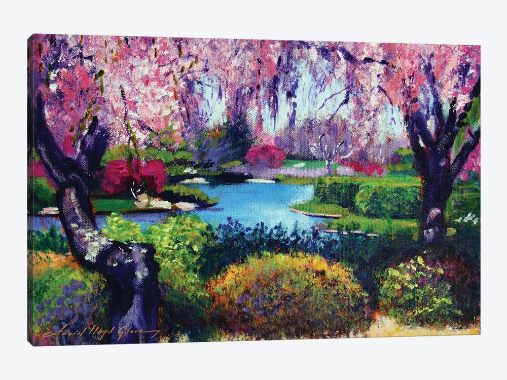 Spring Day In The Park by David Lloyd Glover 1-piece Art Print