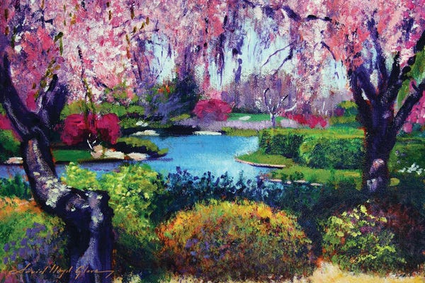 David Lloyd Glover: Spring Day In The Park by David Lloyd Glover