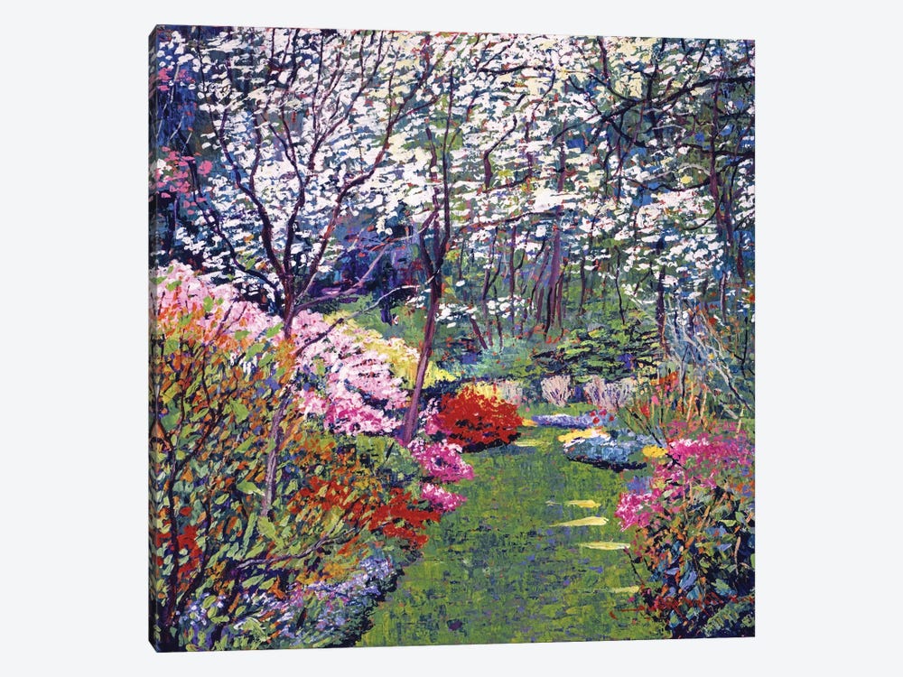 Spring Park Impressions by David Lloyd Glover 1-piece Canvas Art