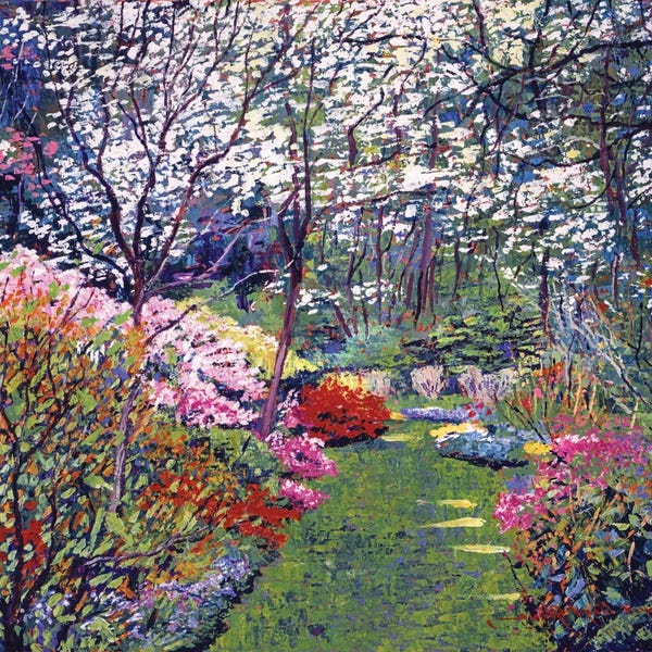 City Parks: Spring Park Impressions by David Lloyd Glover