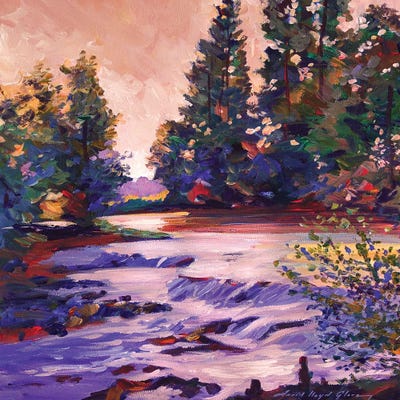 Spring Runoff by David Lloyd Glover framed wall art