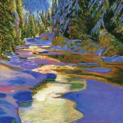 Spring Thaw by David Lloyd Glover canvas print