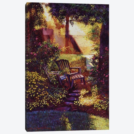 Sunshine Garden Canvas Print #DLG186} by David Lloyd Glover Canvas Art Print