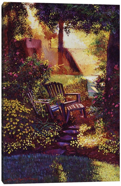 Sunshine Garden Canvas Art Print - David Lloyd Glover