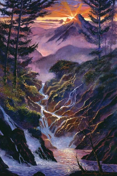 David Lloyd Glover: Waterfall Serenade by David Lloyd Glover