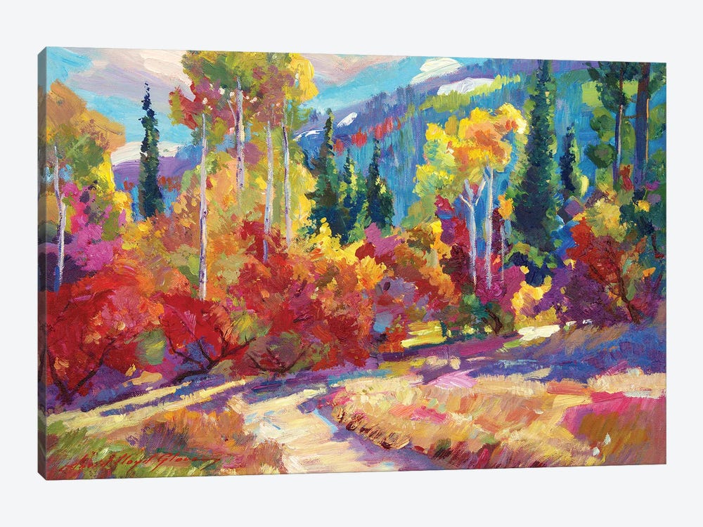 The Colors Of New Hampshire by David Lloyd Glover 1-piece Canvas Art