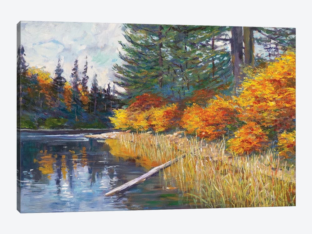 Lakes Edge by David Lloyd Glover 1-piece Canvas Artwork