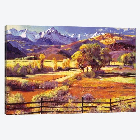 Foothills Ranch Canvas Print #DLG1} by David Lloyd Glover Canvas Print