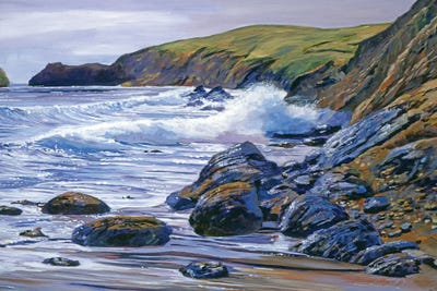 The Sparkling Pacific Ocean by David Lloyd Glover canvas print