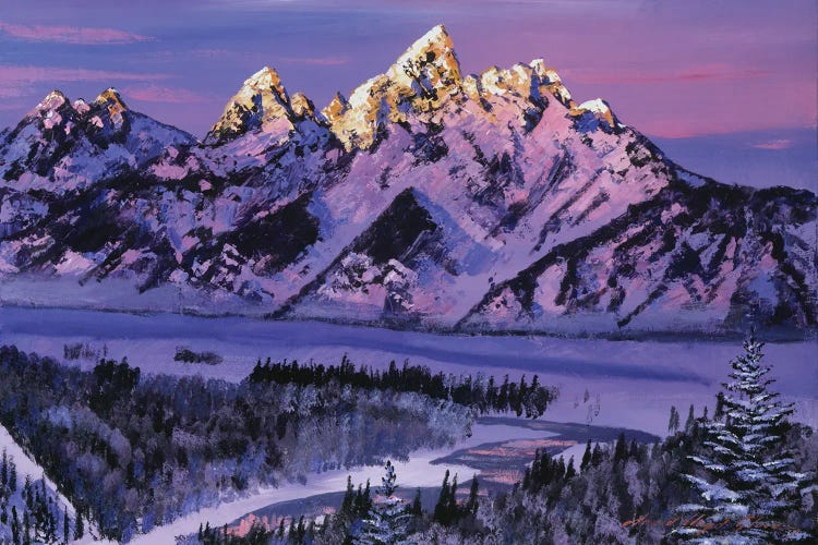 Winter Air Grand Tetons
