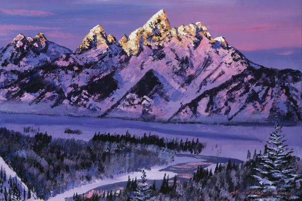 Winter Air Grand Tetons