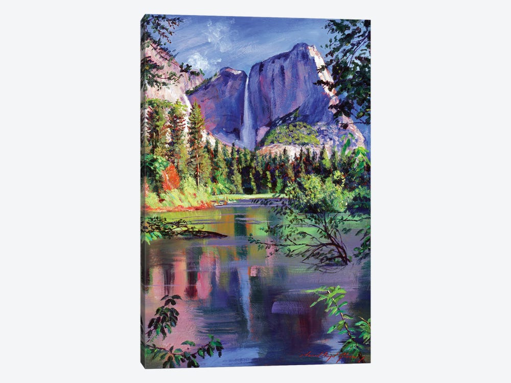 Yosemite Falls by David Lloyd Glover 1-piece Canvas Art