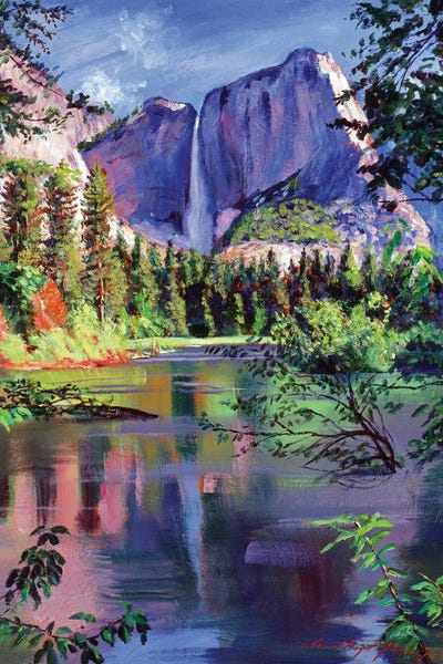 Yosemite National Park: Yosemite Falls by David Lloyd Glover