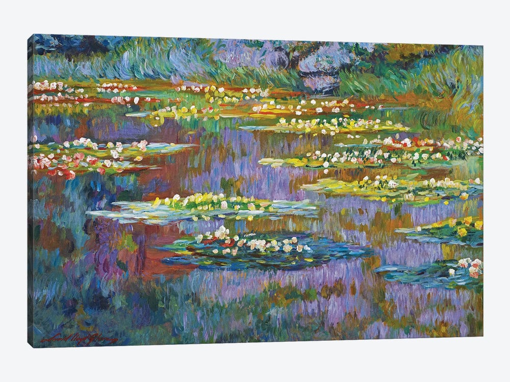 Waterlily Stillness 1-piece Canvas Artwork