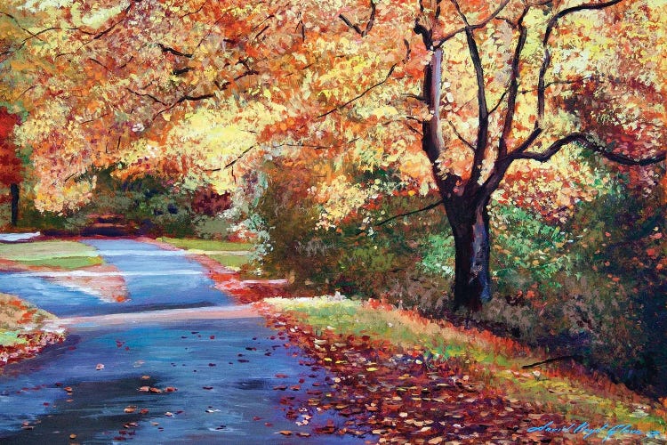A Fork In The Road by David Lloyd Glover wall art