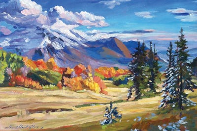 Autumn In The Foothills by David Lloyd Glover framed wall art