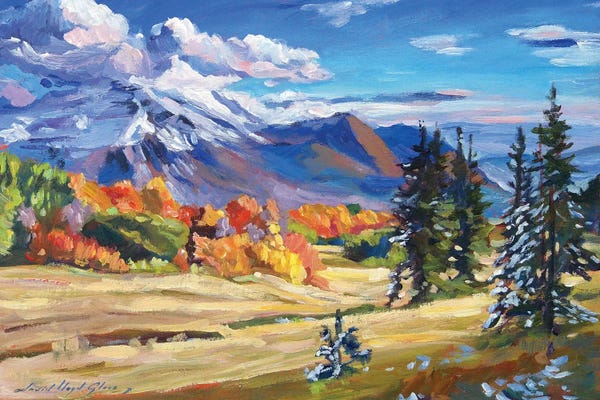 David Lloyd Glover: Autumn In The Foothills by David Lloyd Glover