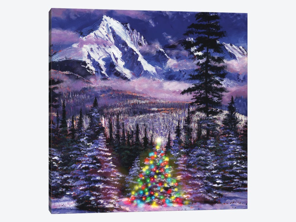 Christmas Tree Land by David Lloyd Glover 1-piece Canvas Artwork