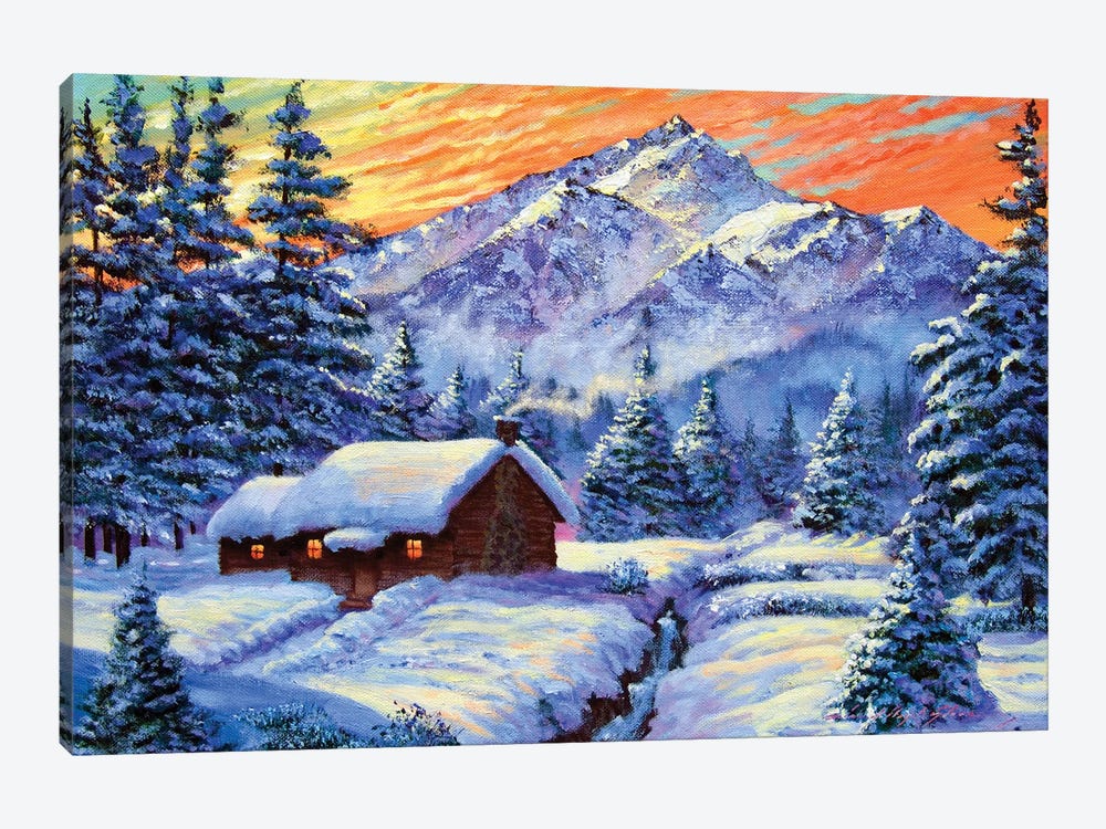 Christmas Morning by David Lloyd Glover 1-piece Canvas Print