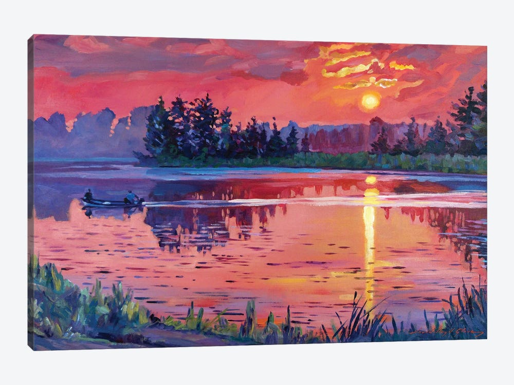 Daybreak Reflections by David Lloyd Glover 1-piece Canvas Artwork
