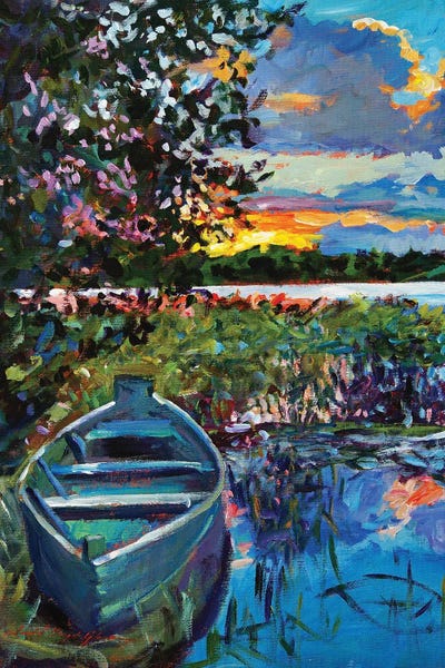 Rowboats: Days End by David Lloyd Glover