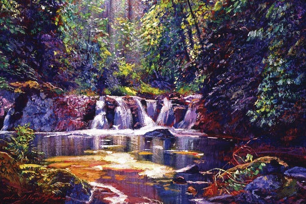 David Lloyd Glover: Foaming Water Forest by David Lloyd Glover