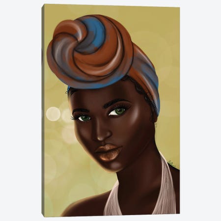 Black Girl Magic Canvas Print #DLH11} by DeeLashee Artistry Canvas Artwork