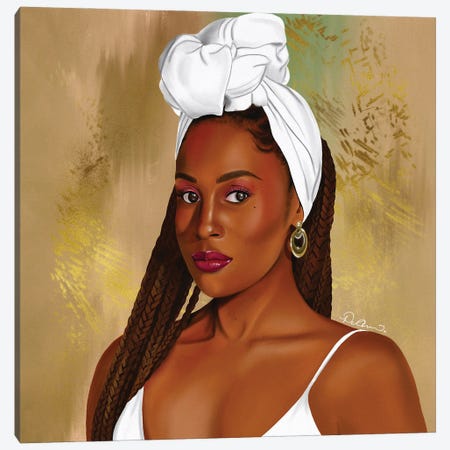 Issa Canvas Print #DLH40} by DeeLashee Artistry Art Print
