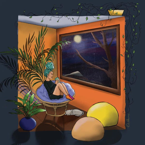 Zen Bedroom: Through The Storm by DeeLashee Artistry