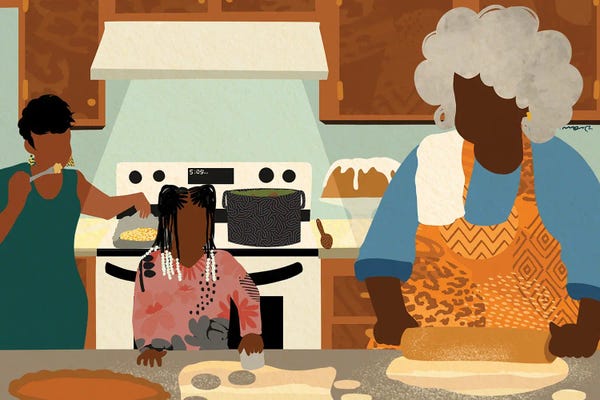 Kitchen: Passing it down by DeeLashee Artistry