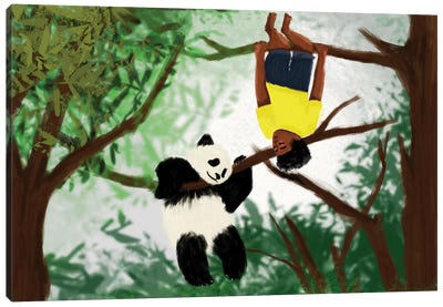 Black Boys Can Be Adventurers Too Canvas Art Print - Panda Art