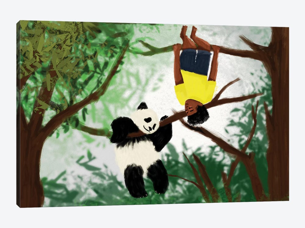 Black Boys Can Be Adventurers Too by DeeLashee Artistry 1-piece Canvas Wall Art