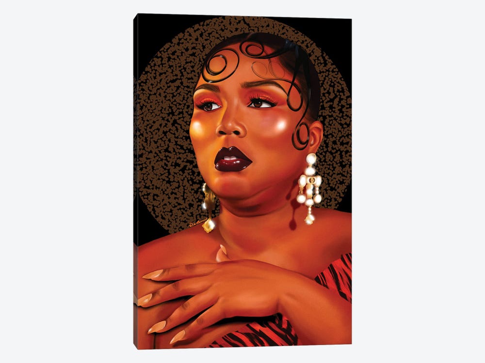 Lizzo by DeeLashee Artistry 1-piece Canvas Print