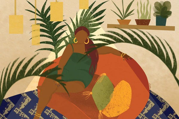 Tropical Living Room: Opulence by DeeLashee Artistry