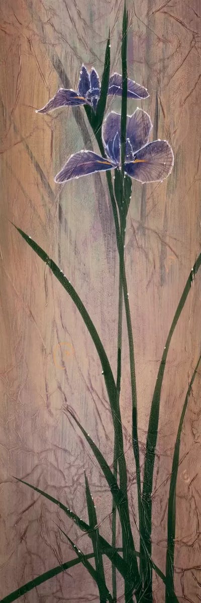 Iris Panel II by Don Li-Leger multi panel art