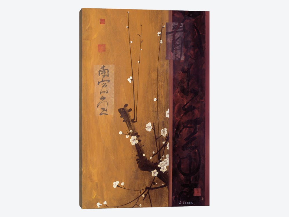 Oriental Blossoms I by Don Li-Leger 1-piece Canvas Art