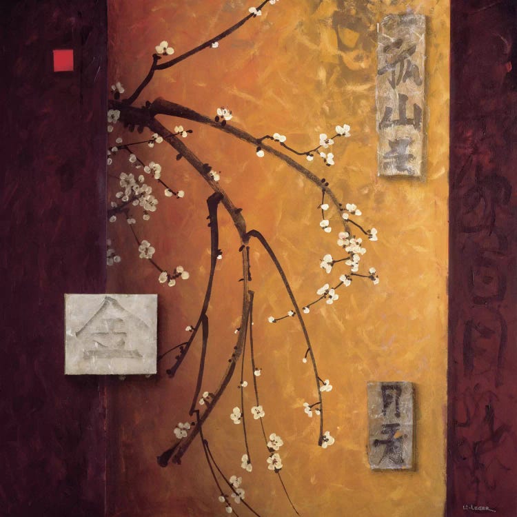 Oriental Blossoms II by Don Li-Leger wall art