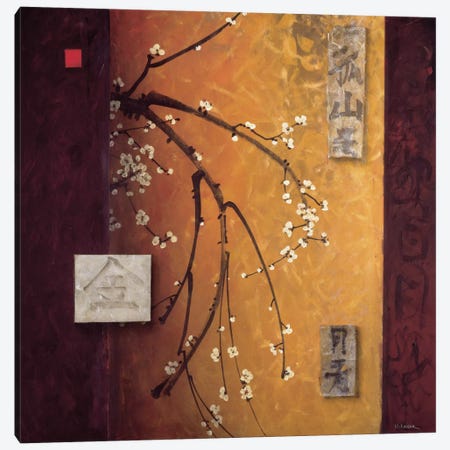 Oriental Blossoms II Canvas Print #DLL72} by Don Li-Leger Canvas Art